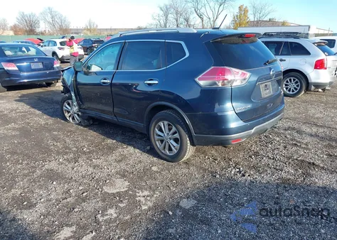 2015 Nissan Rogue Sv from USA, damaged, VIN 5N1AT2MK5FC892753